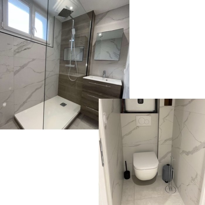 R&eacute;novation cl&eacute; en main salle de bain